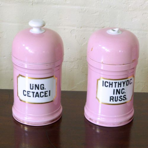 SET OF 9 FRENCH APOTHACARY JARS - ADDITIONAL PHOTO 10