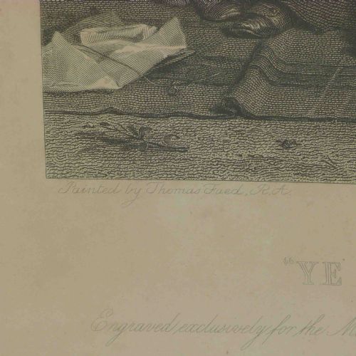 VICTORIAN ENGRAVING YE SHALL WALK IN SILK ATTIRE - ADDITIONAL PHOTO 7