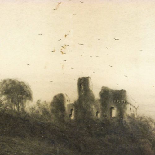 VICTORIAN CASTLE RUINS PRINT - ADDITIONAL PHOTO 2