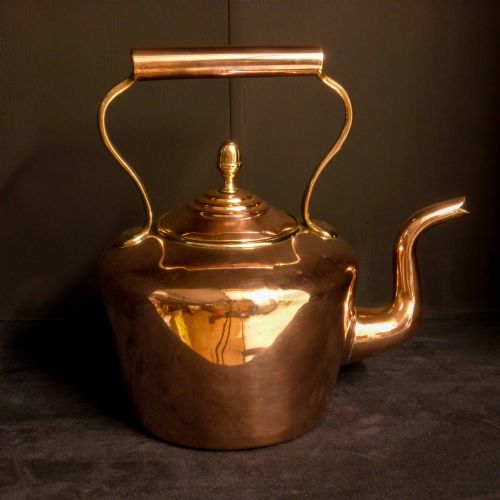 VICTORIAN COPPER KETTLE - ADDITIONAL PHOTO 11