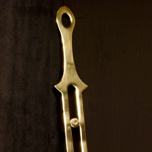 VICTORIAN BRASS CHESTNUT ROASTER - ADDITIONAL PHOTO 4