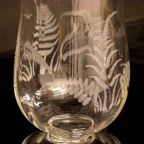 VICTORIAN CELERY VASE WITH TRI FOIL TOP - ADDITIONAL PHOTO 4