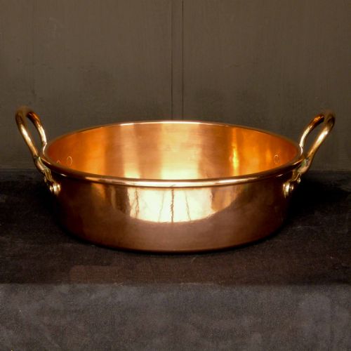 victorian copper bowl - CATEGORY: ANTIQUE METAL - DATED VICTORIAN