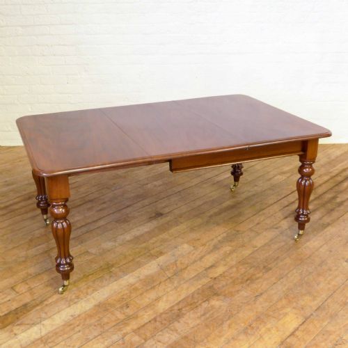 victorian mahogany extending table - CATEGORY: ANTIQUE TABLES - DATED 1880