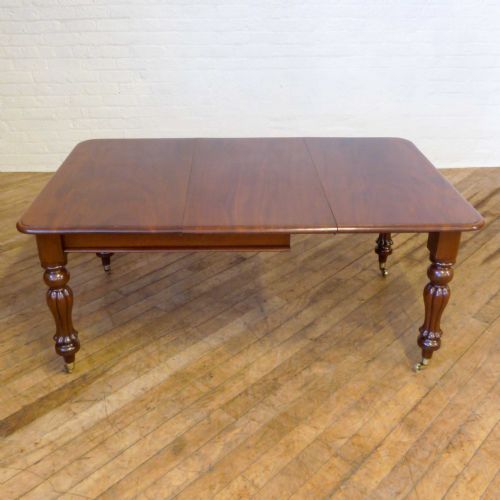 VICTORIAN MAHOGANY EXTENDING TABLE - ADDITIONAL PHOTO 7