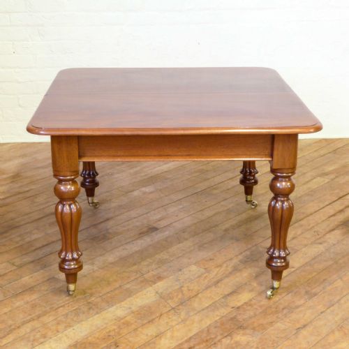VICTORIAN MAHOGANY EXTENDING TABLE - ADDITIONAL PHOTO 8