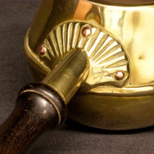 VICTORIAN BRASS CORN SCOOP - ADDITIONAL PHOTO 1