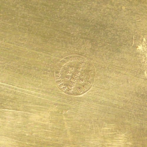 VICTORIAN BRASS CORN SCOOP - ADDITIONAL PHOTO 3