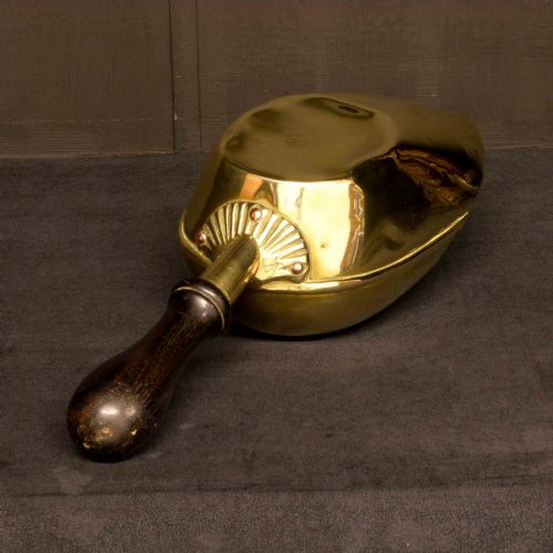 VICTORIAN BRASS CORN SCOOP - ADDITIONAL PHOTO 6