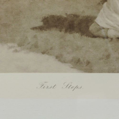 VICTORIAN PRINT FIRST STEPS - ADDITIONAL PHOTO 7
