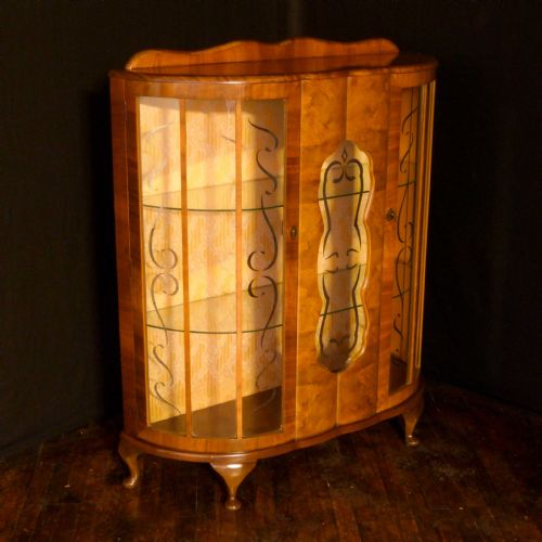 WALNUT ART DECO CABINET - ADDITIONAL PHOTO 4