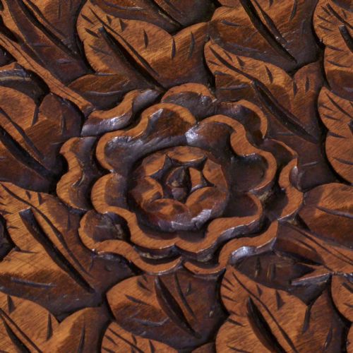 CARVED CAMPHOR WOOD TRUNK - ADDITIONAL PHOTO 2