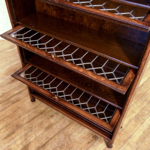 OAK SECTIONAL BOOKCASE - ADDITIONAL PHOTO 1