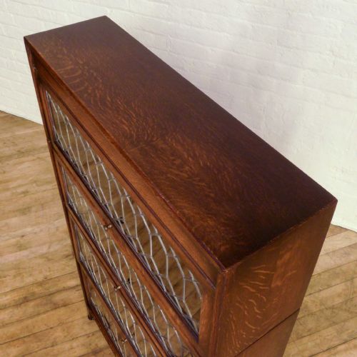 OAK SECTIONAL BOOKCASE - ADDITIONAL PHOTO 3