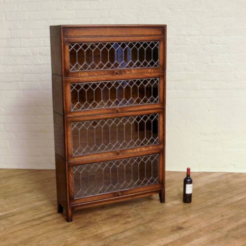 OAK SECTIONAL BOOKCASE - ADDITIONAL PHOTO 4
