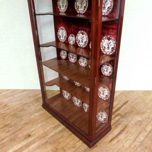 FINE VICTORIAN MAHOGANY SHOWROOM CABINET - ADDITIONAL PHOTO 7