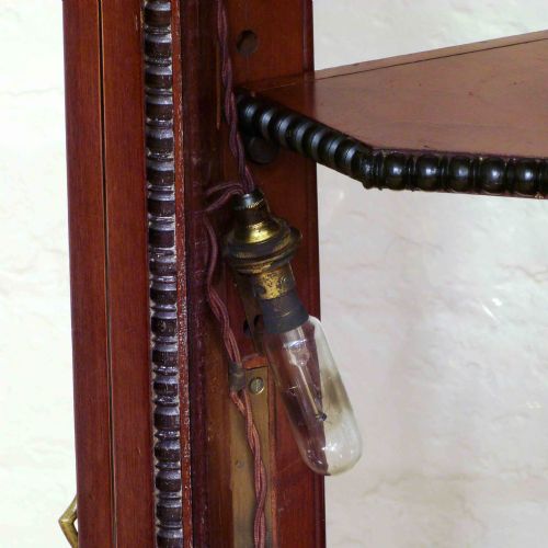 FINE VICTORIAN MAHOGANY SHOWROOM CABINET - ADDITIONAL PHOTO 5