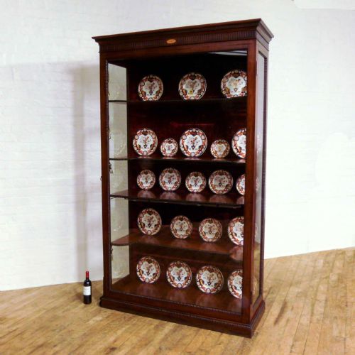 FINE VICTORIAN MAHOGANY SHOWROOM CABINET - ADDITIONAL PHOTO 11