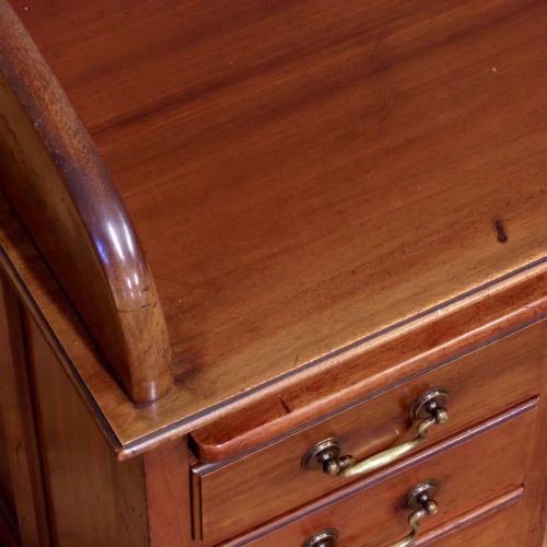 EDWARDIAN MAHOGANY ROLLTOP DESK - ADDITIONAL PHOTO 5