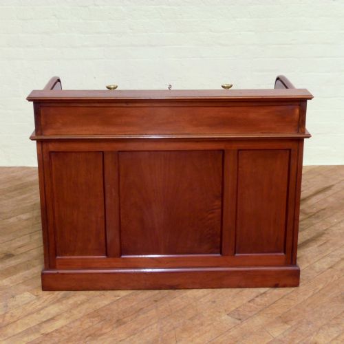 EDWARDIAN MAHOGANY ROLLTOP DESK - ADDITIONAL PHOTO 14