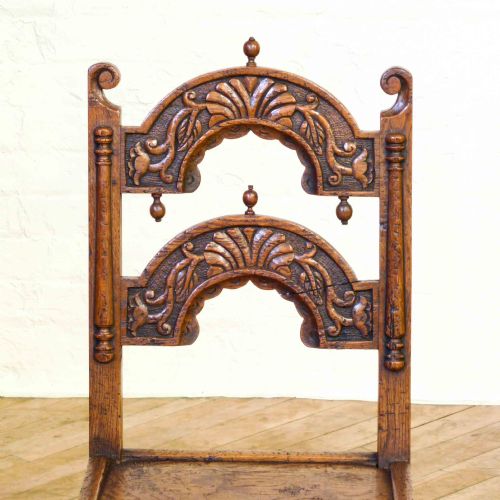 SET OF 8 VICTORIAN DERBYSHIRE STYLE CHAIRS - ADDITIONAL PHOTO 4