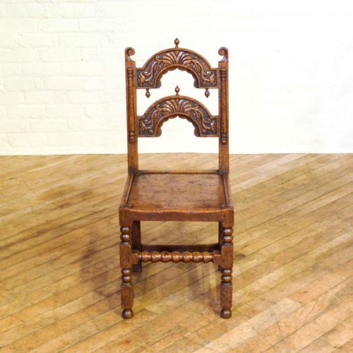SET OF 8 VICTORIAN DERBYSHIRE STYLE CHAIRS - ADDITIONAL PHOTO 8