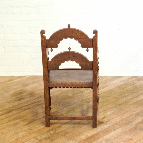 SET OF 8 VICTORIAN DERBYSHIRE STYLE CHAIRS - ADDITIONAL PHOTO 12