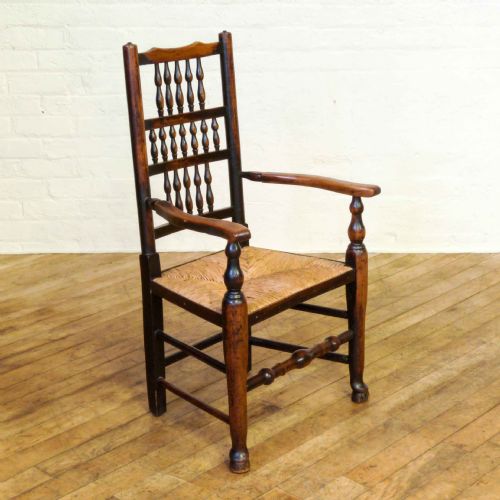 SET OF 8 LANCASHIRE SPINDLEBACK CHAIRS - ADDITIONAL PHOTO 1