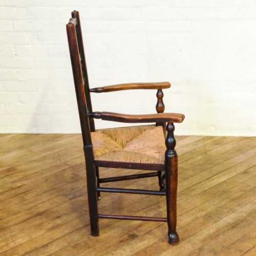 SET OF 8 LANCASHIRE SPINDLEBACK CHAIRS - ADDITIONAL PHOTO 3