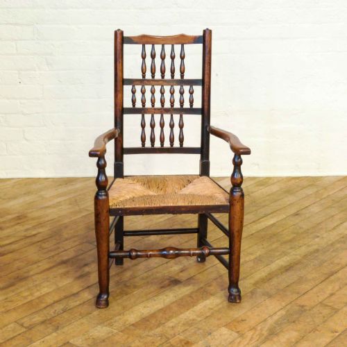 SET OF 8 LANCASHIRE SPINDLEBACK CHAIRS - ADDITIONAL PHOTO 2