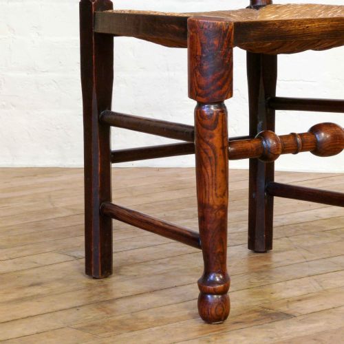 SET OF 8 LANCASHIRE SPINDLEBACK CHAIRS - ADDITIONAL PHOTO 5