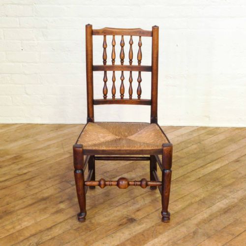 SET OF 8 LANCASHIRE SPINDLEBACK CHAIRS - ADDITIONAL PHOTO 7