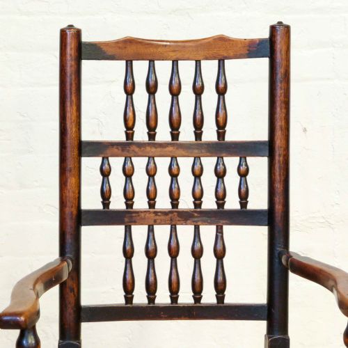 SET OF 8 LANCASHIRE SPINDLEBACK CHAIRS - ADDITIONAL PHOTO 9