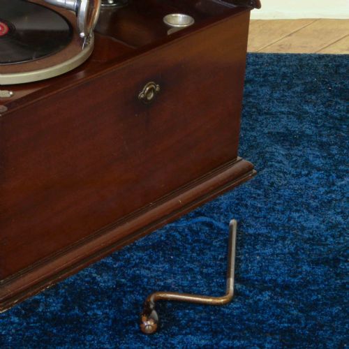 TABLE TOP HIS MASTERS VOICE GRAMOPHONE - ADDITIONAL PHOTO 14