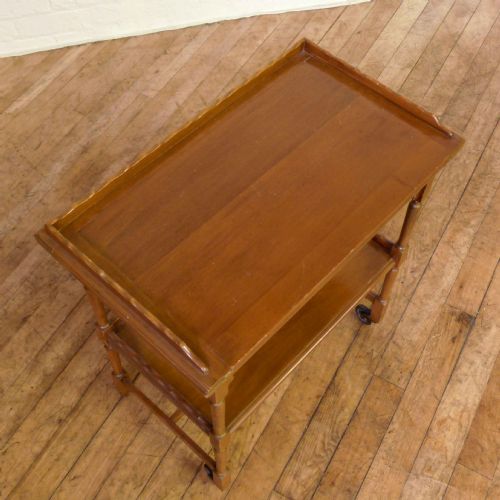 MAHOGANY TEACARD TROLLEY - ADDITIONAL PHOTO 2