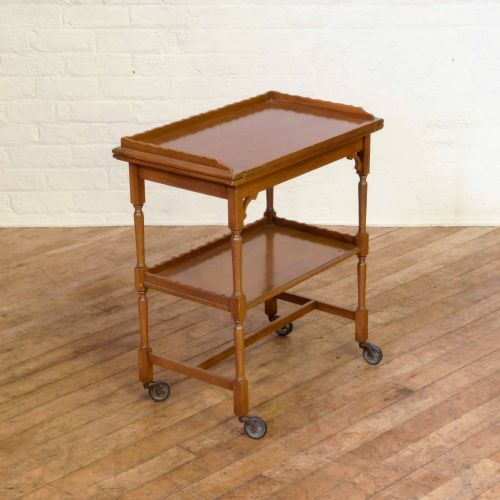 MAHOGANY TEACARD TROLLEY - ADDITIONAL PHOTO 1