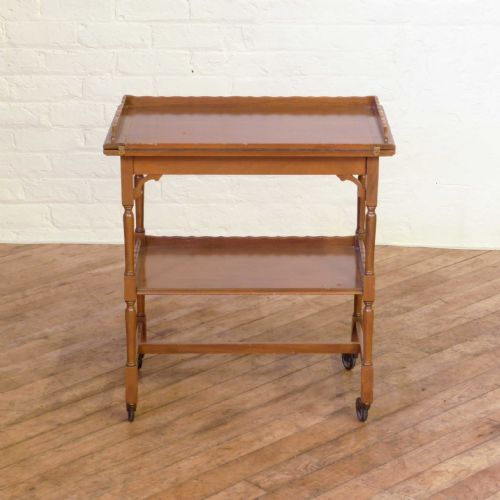 MAHOGANY TEACARD TROLLEY - ADDITIONAL PHOTO 5