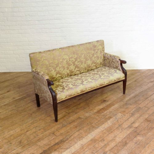 victorian mahogany sofa - CATEGORY: ANTIQUE SOFAS - DATED 1900