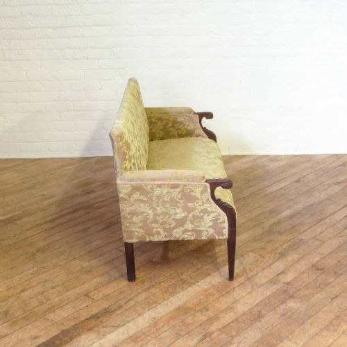 VICTORIAN MAHOGANY SOFA - ADDITIONAL PHOTO 3