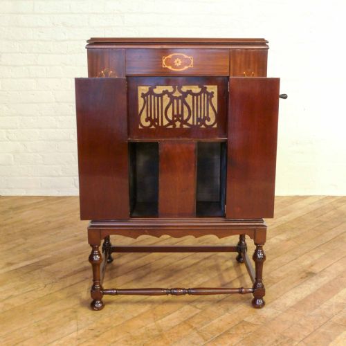 ART DECO WINDUP GRAMOPHONE - ADDITIONAL PHOTO 4