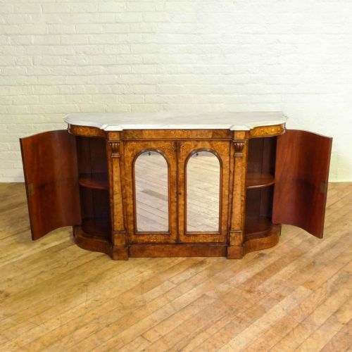 VICTORIAN WALNUT CREDENZA - ADDITIONAL PHOTO 3