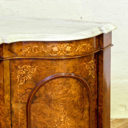 VICTORIAN WALNUT CREDENZA - ADDITIONAL PHOTO 7