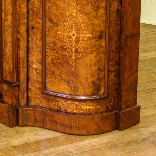 VICTORIAN WALNUT CREDENZA - ADDITIONAL PHOTO 8