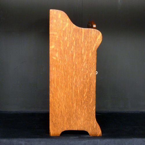 VICTORIAN OAK SMOKER'S CABINET - ADDITIONAL PHOTO 12