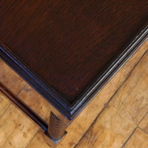 JACOBEAN STYLE OAK OCCASIONAL TABLE - ADDITIONAL PHOTO 2