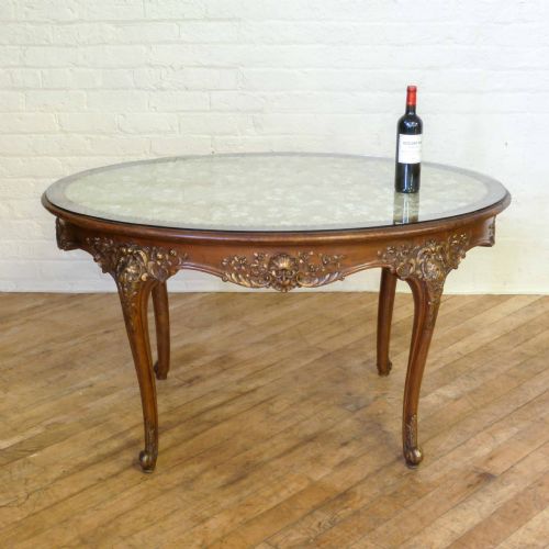 19th century french walnut centre table - CATEGORY: ANTIQUE TABLES - DATED 19TH CENTURY