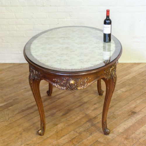 19TH CENTURY FRENCH WALNUT CENTRE TABLE - ADDITIONAL PHOTO 6