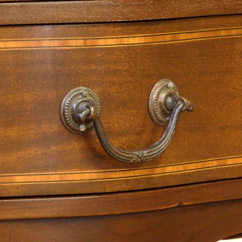 EDWARDIAN MAHOGANY MUSIC CABINET - ADDITIONAL PHOTO 4
