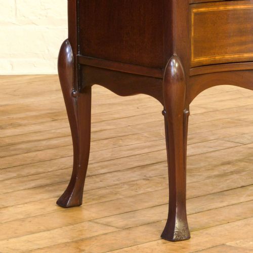 EDWARDIAN MAHOGANY MUSIC CABINET - ADDITIONAL PHOTO 5