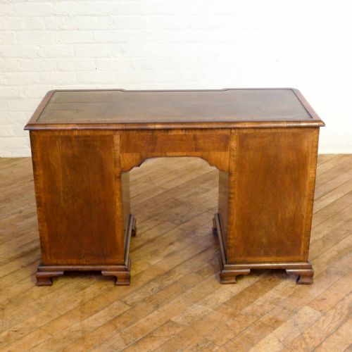 VICTORIAN GEORGE II STYLE WALNUT DESK - ADDITIONAL PHOTO 9